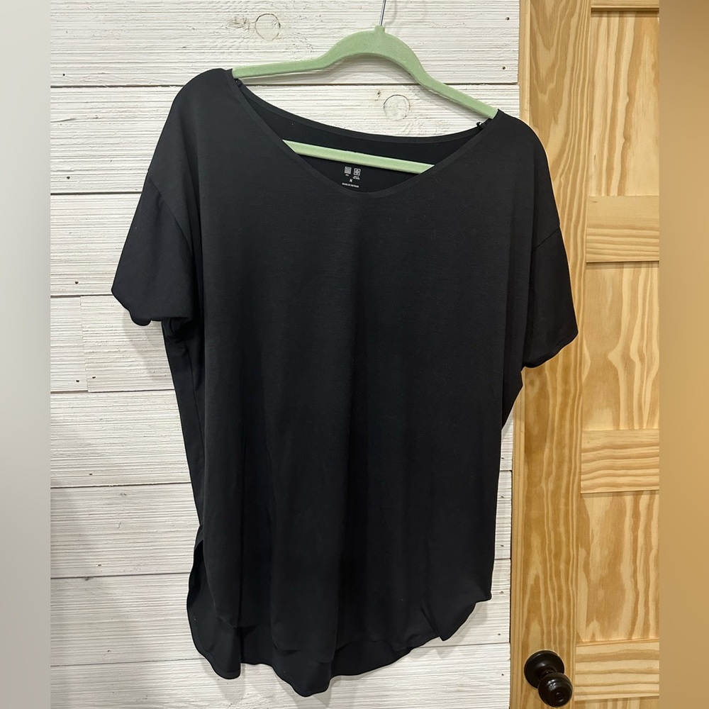 Uniqlo black Womens Blouse